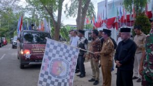 Pj Bupati Meurah Lepas Kirab Pemilu 2024