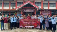 Lapas Kotaagung Bagikan Takjil untuk Warga Sekitar, Kegiatan Bakti Sosial dalam Rangka HBP ke-59