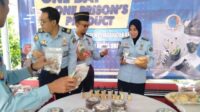 Produk Unggulan WBP Habis Diborong, Lapas Kotaagung Gelar Aksi One Day One Prison’s Product dalam Rangka HBP ke-59
