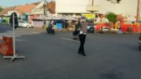 Unit Lalulintas Polsek Pataruman Polres Banjar Polda Jabar, Pengaturan Lalulintas di Perempatan Makin.