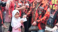 Peduli Di Bulan Ramadhan,Ormas PP MPC Lebak Bagikan Takjil Dan Santunan