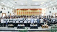 Hadiri Halal Bihalal di PGRI,Ciamis  Bupati Herdiat Berikan Apresiasi atas Motivasi Tenaga Pendidik