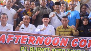 Afternoon Coffee Insan Pers Bersama Pj Bupati Aceh Tamiang