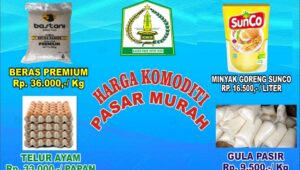 Kendalikan Inflasi Secara Nasional, Pemkab Gelar Pasar Murah