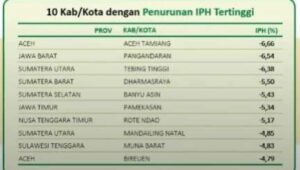 Aceh Tamiang Raih Apresiasi Penurunan Indek Perkembangan Harga (IPH) Tertinggi Secara Nasional dari Mendagri