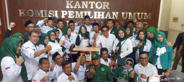 Photo : Para Caleg Dari Partai Bulan Bintang Kabupaten Tangerang, sabtu (13/05/2023)