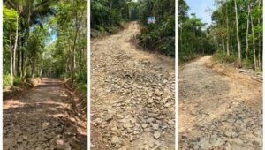 Ucapan Terimakasih Warga Masyarakat Kampung  Samprok Dengan Selesainya Jalan dan Jembatan