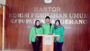 Muhammad Topan Resmi Daftar Ke KPU Sebagai Caleg DPRD Kab-Tangerang dari PPP Dapil V