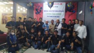 Keluarga besar MEDIA CENTER BALARAJA (MCB) gelar acara halal bihalal 1 syawal 1444 H/2023