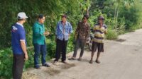 Camat Gunung Kaler Sumartono., S. STP., M.Si., Tinjau Lokasi Persawahan Warga Yang Terendam Air Kali
