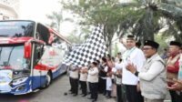 Bupati Zaki Lepas Pemberangkatan 384 Jamaah Haji Asal Kabupaten Tangerang