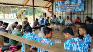 Gelar Rakor Perdana dan Santunan, DPAC Cirinten Badak Banten Perjuangan Perkokoh Barisan Dalam Kebersamaan