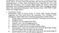 Baitul Mal Aceh Tamiang Buka Seleksi Calon Anggota Komisioner