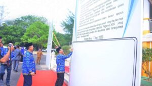 Pj Bupati Aceh Tamiang Pimpin Apel Akbar