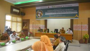 Mewakili Sekda Aceh Tamiang, Drs Tri Kurnia Buka FGD Penyusunan Publikasi Daerah Dalam Angka 2023