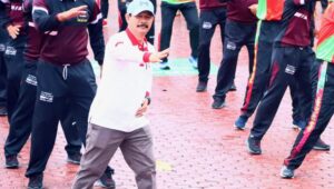 Pj Bupati Aceh Tamiang Ikut Senam Kesegaran Jasmani