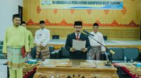 Pj Bupati Aceh Tamiang Lantik 6 Pejabat Eselon III dan IV