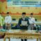 Pj. Bupati Aceh Tamiang, Dr. Drs. Meurah Budiman, SH, MH membacakan naskah sumpah jabatan. Dok prokopim 2023/SWARA45.COM/Afrizal]