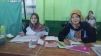 KADER PKK NUSAINDAH MENGGELAR SUB-PIN POLIO DI AULA DESA SUKAHURIP.