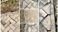 Di Duga Asal Jadi, Pemdes Parahu Sukamulya Di Duga Tidak Serius Dalam Pembangunan Pavingblock Di Kp Tegal Indah