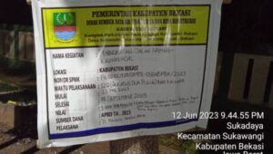 Diduga Ada Main Mata Dengan Pelaksana PT. Manesa Green Abadi, LSM Prabu Pertanyakan Kinerja Konsultan & PPTK