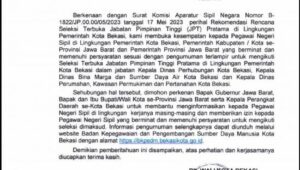 Ketua RJN Hisar Pardomuan : Diduga Ada Keganjilan Penyelenggaraan Open Bidding Pemkot Bekasi