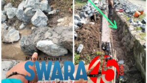 Pembangunan SPAL Di Desa Pasir Ampo Kresek Dari Anggaran Pajak Masyarakat Di Duga Di Kerjakan Asal-Asalan
