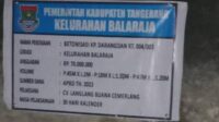 Kelurahan Balaraja Di Duga Membiarkan Pembangunan Betonisasi Di Kp Darangdan Tanpa Pengawasan