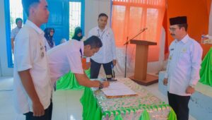Pj Bupati Meurah Budiman Pimpin Sertijab Camat Banda Mulia