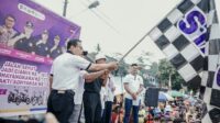 Jalan Sehat Dalam Rangka Hari Jadi Ciamis ke-381 di Eks Kewadanaan Rancah, Membludak