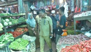 Pemerintah Aceh Tamiang Tinjau Kebutuhan Pokok di Pasar Pagi Kota Kualasimpang
