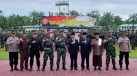 Lepas Satgas PAMTAS RI-PNG, Meurah Budiman Sebut Prajurit TNI Adalah Wira Bangsa