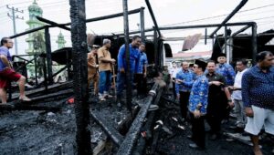 Pemerintah Aceh Tamiang Beri Bantuan Musibah Kebakaran