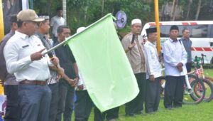Kecamatan Kota Kualasimpang Gelar Pawai & Lomba Sepeda Hias Sambut Tahun Baru Islam