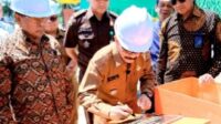 Pj Bupati Aceh Tamiang & PLN Lakukan Peletakan Batu Pertama Proyek PLTBm
