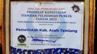 Aceh Tamiang Raih Predekat Zona Hijau Kualitas Tinggi