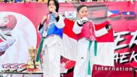 Harumkan Banten Khususnya Indonesia, 2 Atlet Taekwondo dari Club FightandFun Bondong Medali dari Bangkok