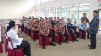 Evaluasi dan Motivasi dalam Pelaksanaan Tugas, Kakanwil Kemenkumham Lampung Berikan Penguatan kepada Petugas Lapas Kotaagung