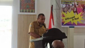 Rakor Bidang Ketenagakerjaan, Engelbertus Turot; Membangun Orang Maybrat Harus Dengan Hati
