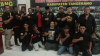 Penyerahan SK Ketua PPBNI Satria Banten DPAC kecamatan Gunung Kaler