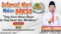 Makan Bakso Bersama :Ajang Firman Bacaleg Dapil1″Bungursari ‘Cihideng” Tawang