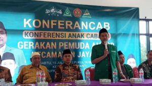 Konferancab  PAC GP Ansor Kecamatan Jayanti Berjalan Dengan Khidmat
