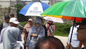 Ketua PN Rangkasbitung Sidang Di Tempat Soal Perkara Sengketa Tanah di Desa Mekarsari Kecamatan Maja