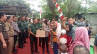 Danramil 07 Kresek Resmikan Penggunaan Fasilitas Air bersih program TNI-AD Manunggal Air Tahun 2023 Dan percepatan Penurunan Stunting Di desa pasir ampo