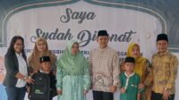 Pemdes Jayanti. Bekerjasama Dengan PT. Pegadaian Gelar Sunat Massal Gratis