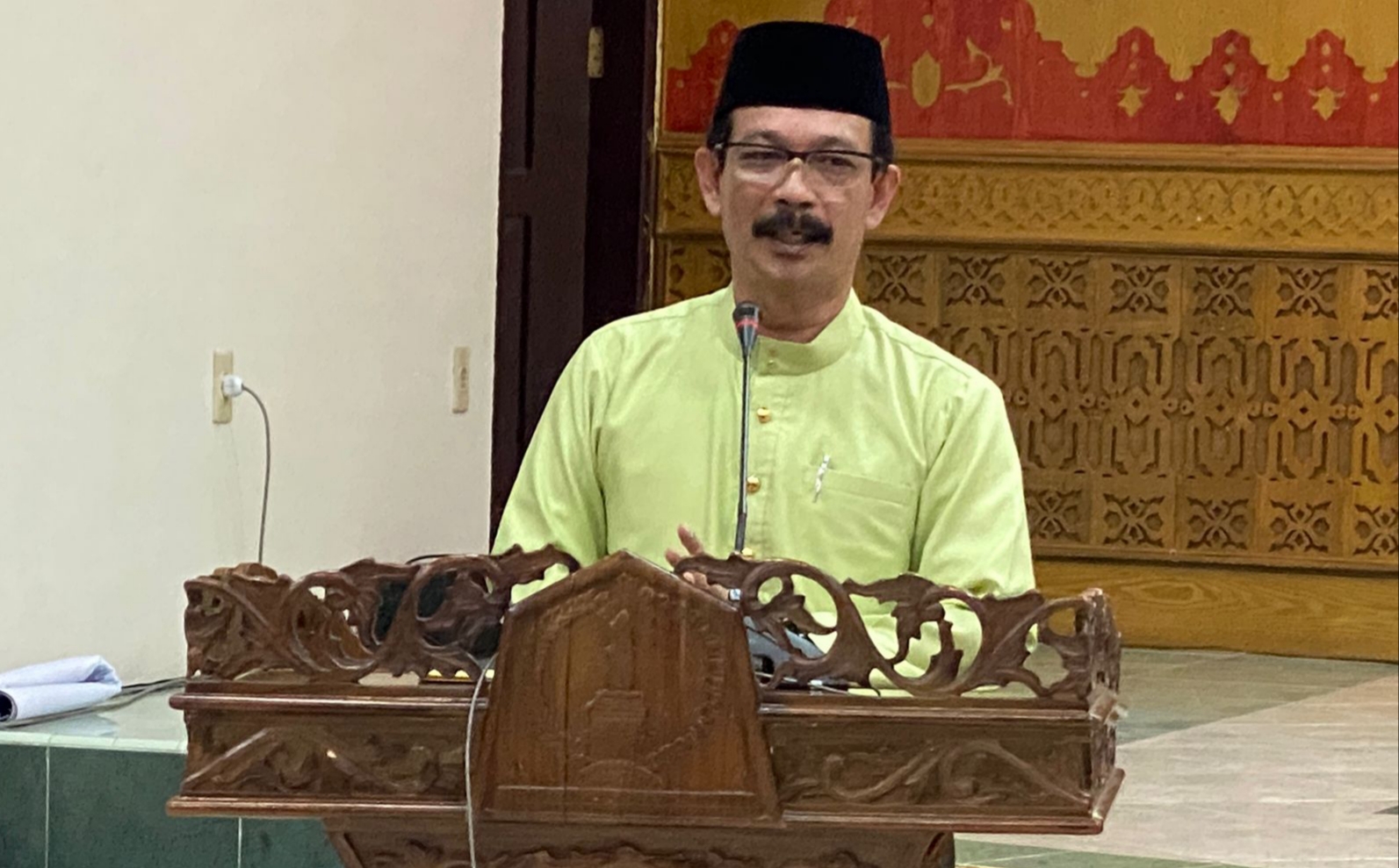 Pj. Bupati Aceh Tamiang, Dr. Drs. Meurah Budiman, SH, MH.