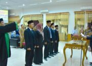 Lantik Lima Anggota Baitul Mal Kabupaten, Ini Pesan Pj Bupati Meurah