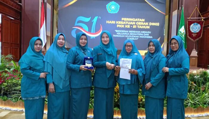 TP-PKK Aceh Tamiang Raih Harapan 1 Lomba Gammawar Aceh Tahun 2022