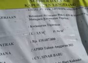 Di Duga Tidak Amanah, Pembangunan Betonisasi jl Gurame Blok G Di Perum Mustika Di Duga Kurangi Ketebalan