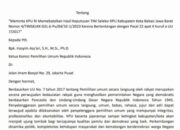 Beredar Surat Terbuka Dari Gerakan Indonesia Maju, Terkait Dugaan Pelanggaran Timsel KPU Kab Bekasi